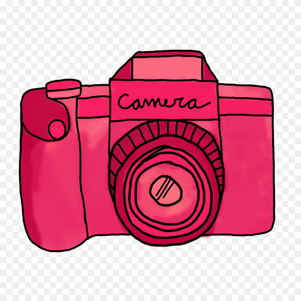 Pink Vintage Camera Clip Art, Digital Camera, Electronics, Dynamite, Weapon Free Transparent Png