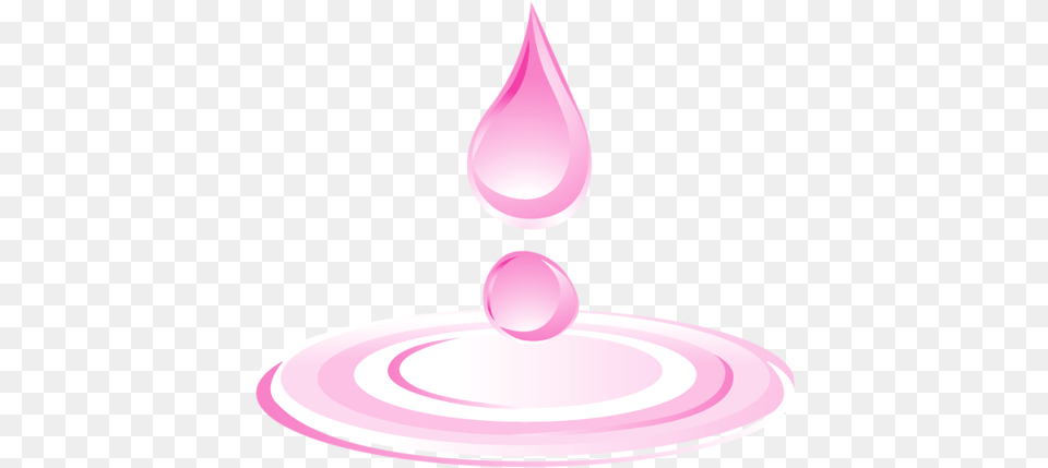 Pink Water Transparent Clipart Drop, Droplet, Appliance, Ceiling Fan, Device Free Png