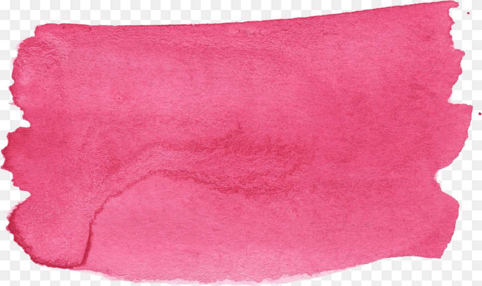 Pink Watercolor Brush Stroke Banner Brushstroke Watercolor Stroke, Cushion, Home Decor, Rug, Paper Free Png Download