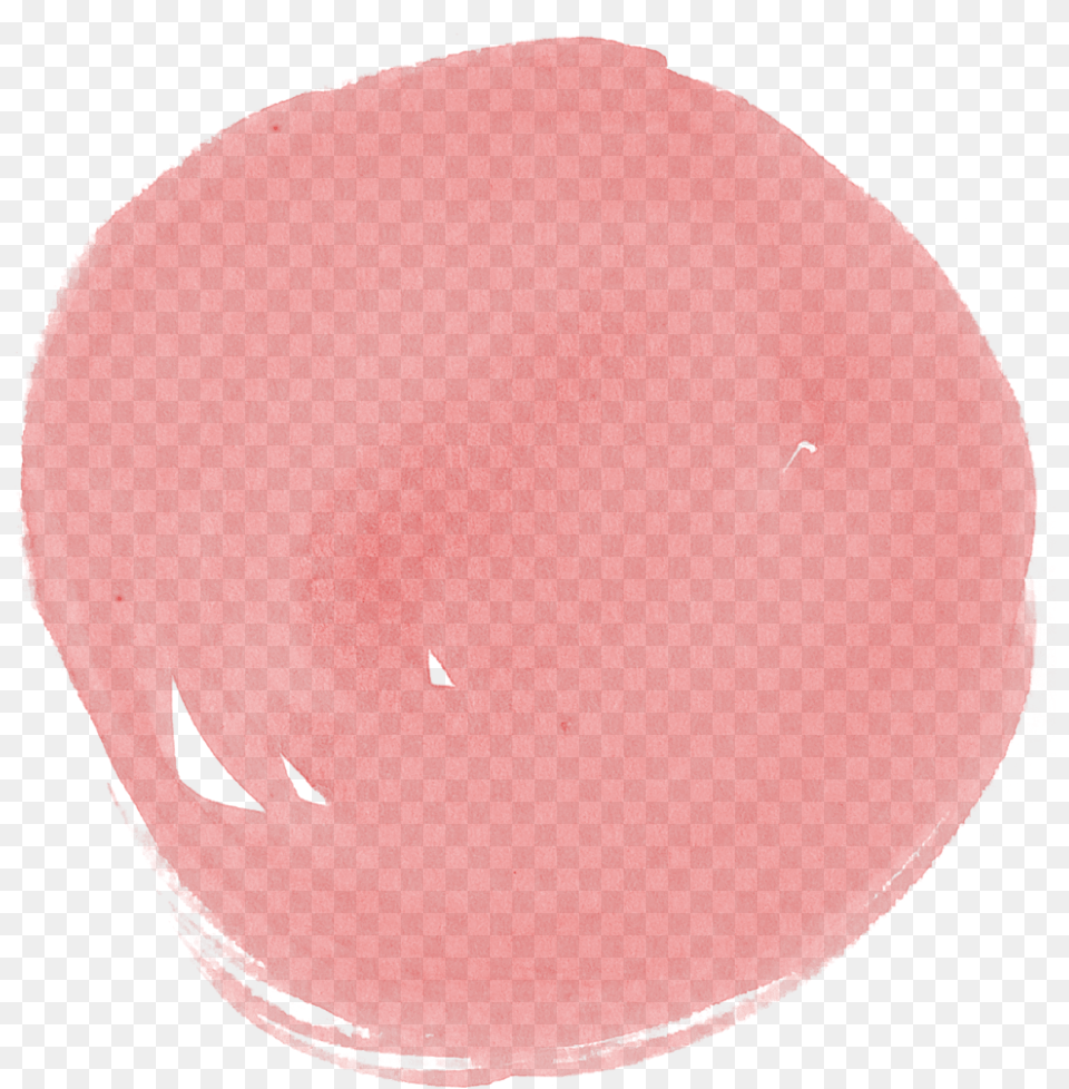 Pink Watercolor Circle Zoom Video Communications, Maroon, Logo Free Transparent Png