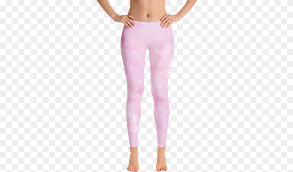 Pink Watercolor Leggings Baby Blue Leggings For Women, Clothing, Hosiery, Tights, Adult Png