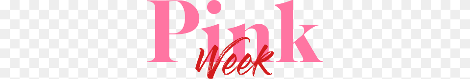 Pink Week, Text Free Transparent Png