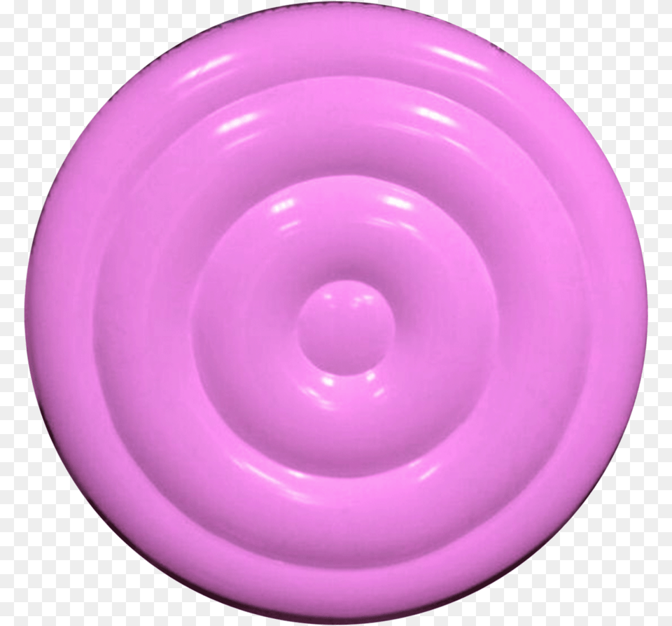 Pink White Circle Inflatable, Plate, Bowl Png Image