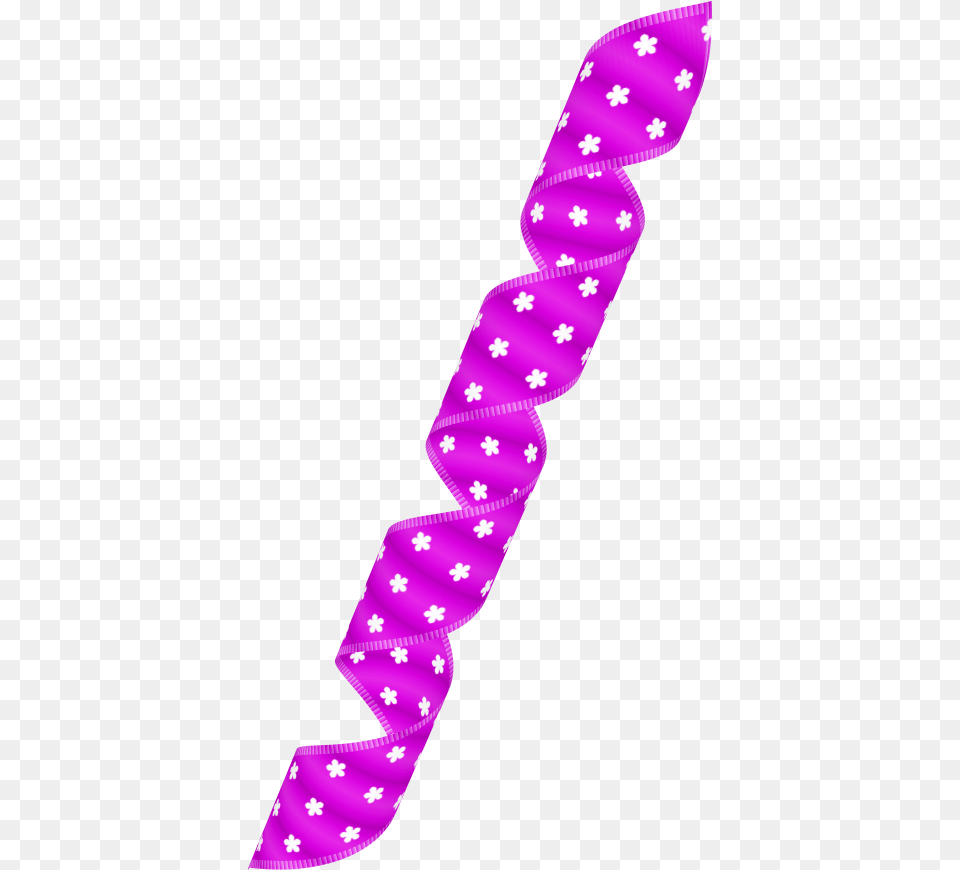 Pink White Curly Ribbon Deko Schleifen Schleifen Transparent Images Of A Pink Curly Ribbon, Purple, Smoke Pipe Png