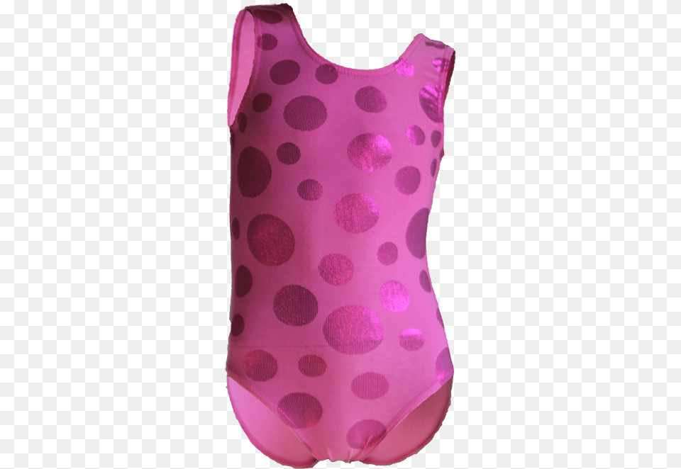 Pink With Foil Bubbles Front Maillot, Pattern Free Transparent Png