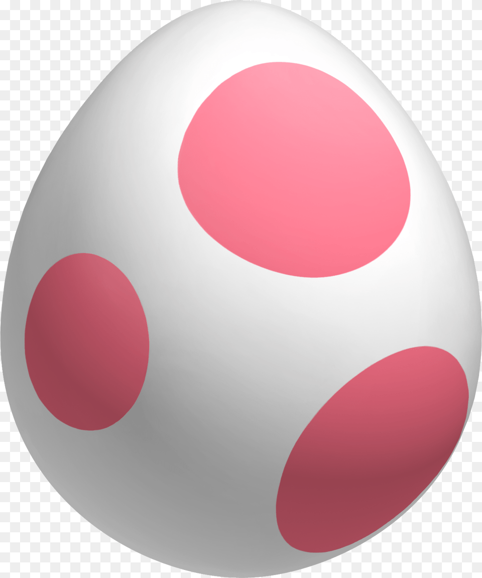 Pink Yoshi Egg, Food Png Image