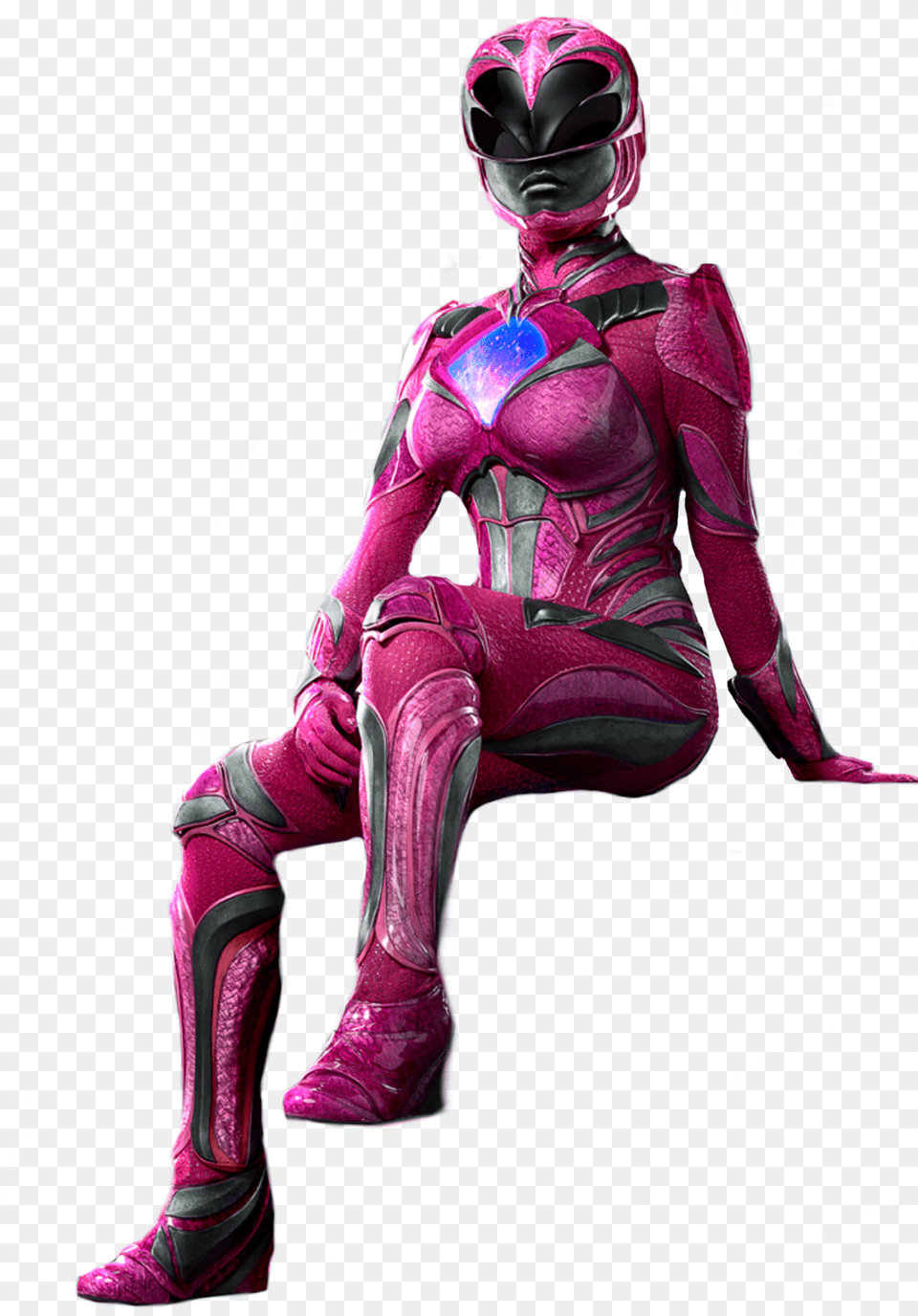 Pink Zordon Ranger Power Rangers Pink Ranger 2018, Adult, Person, Woman, Female Png