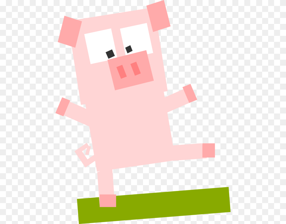 Pinkanglearea Pig Cartoon No Background Piglet Png