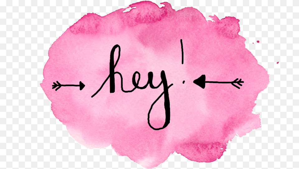 Pinkbrush Hey Calligraphy Handlettering Pink Brush Calligraphy, Flower, Petal, Plant, Text Png