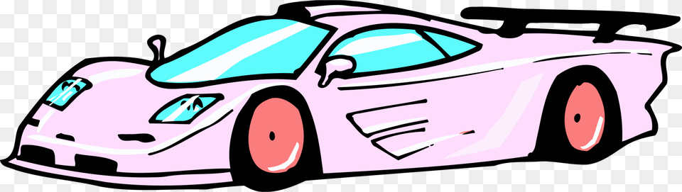 Pinkcompact Carcar Car Race Pink, Sports Car, Transportation, Vehicle, Machine Png