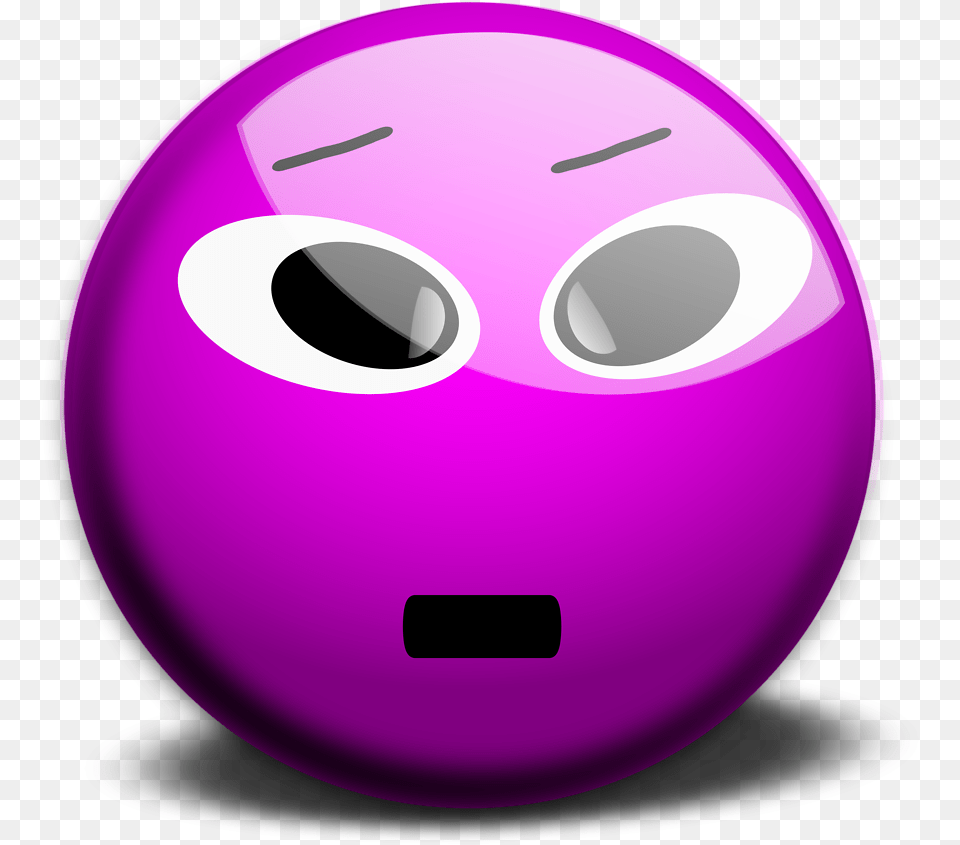 Pinkemoticonpurple Smiley Emoticone Clipart Cartoon, Purple, Disk Png Image