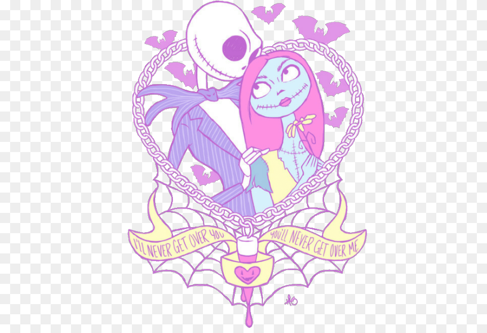 Pinkestpeach Anime Jack And Sally, Purple, Person, Head, Graphics Free Transparent Png