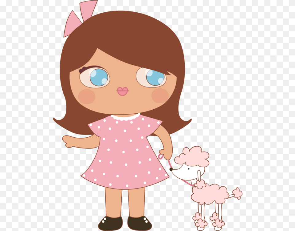 Pinkfawnart Dziewczyna Rysunek, Doll, Toy, Baby, Pattern Png Image