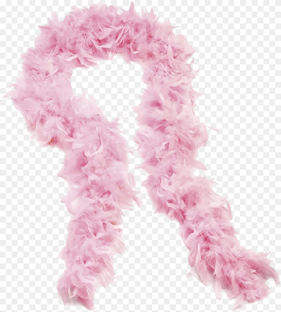 Pinkfeather Boacostume Accessoryfontfashion Wigscarfwig Transparent Feather Boa, Accessories, Baby, Person, Feather Boa Free Png Download