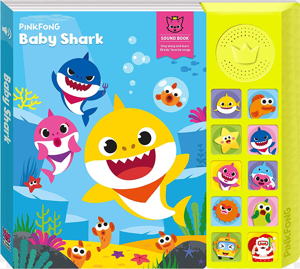 Pinkfong Baby Shark Book, Person, Toy Png