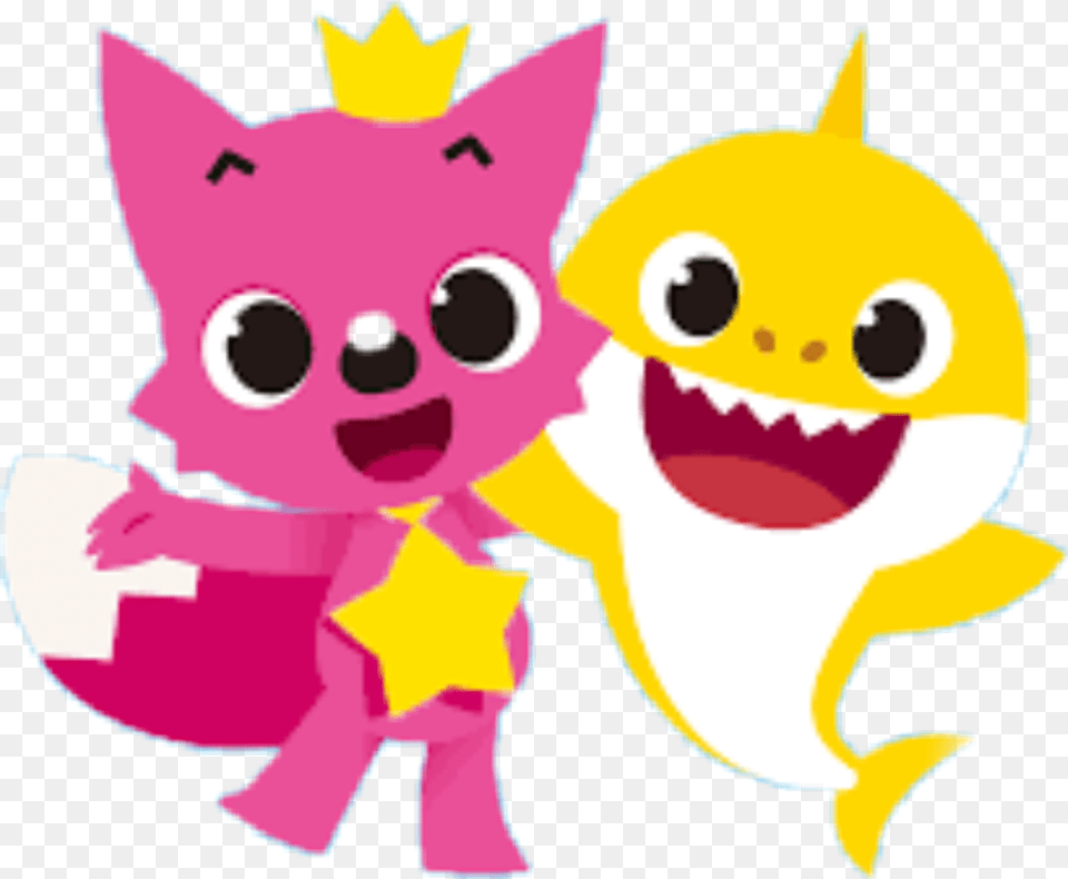 Pinkfong Cut Out Baby Shark Free Transparent Png