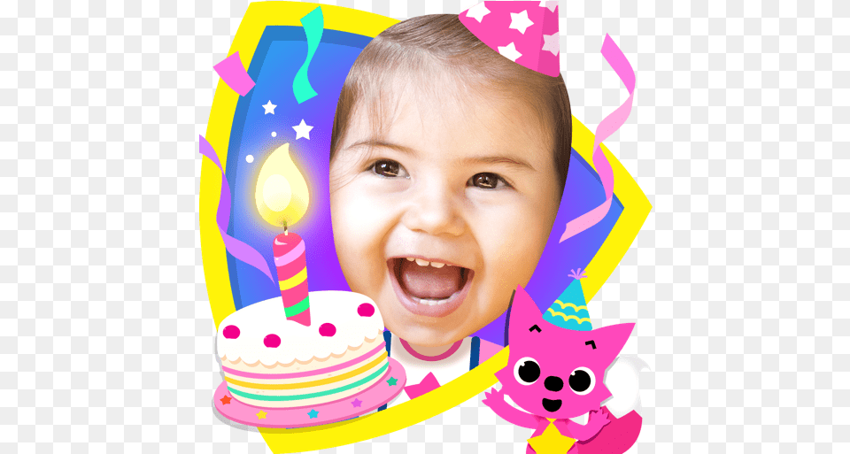 Pinkfong Guess The Animal Pinkfong Birthday Party App, People, Person, Food, Dessert Png Image