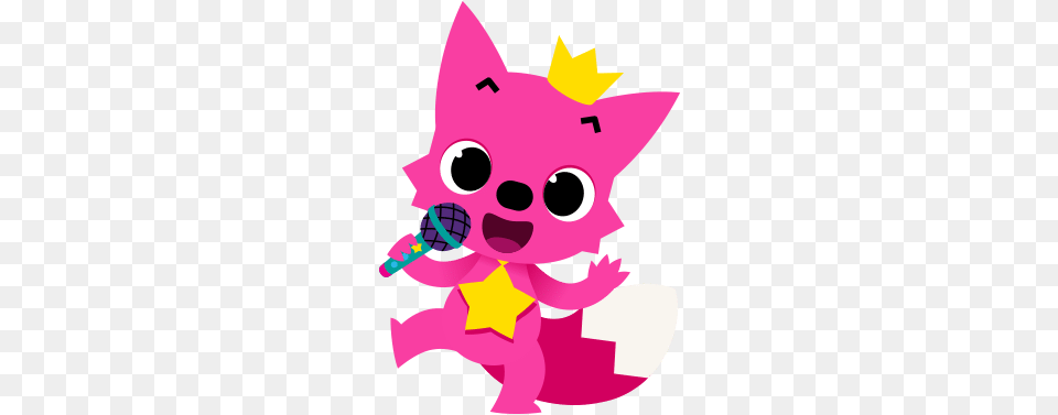 Pinkfong Singing Pinkfong Baby Shark, Purple, Person, Pinata, Toy Free Png Download