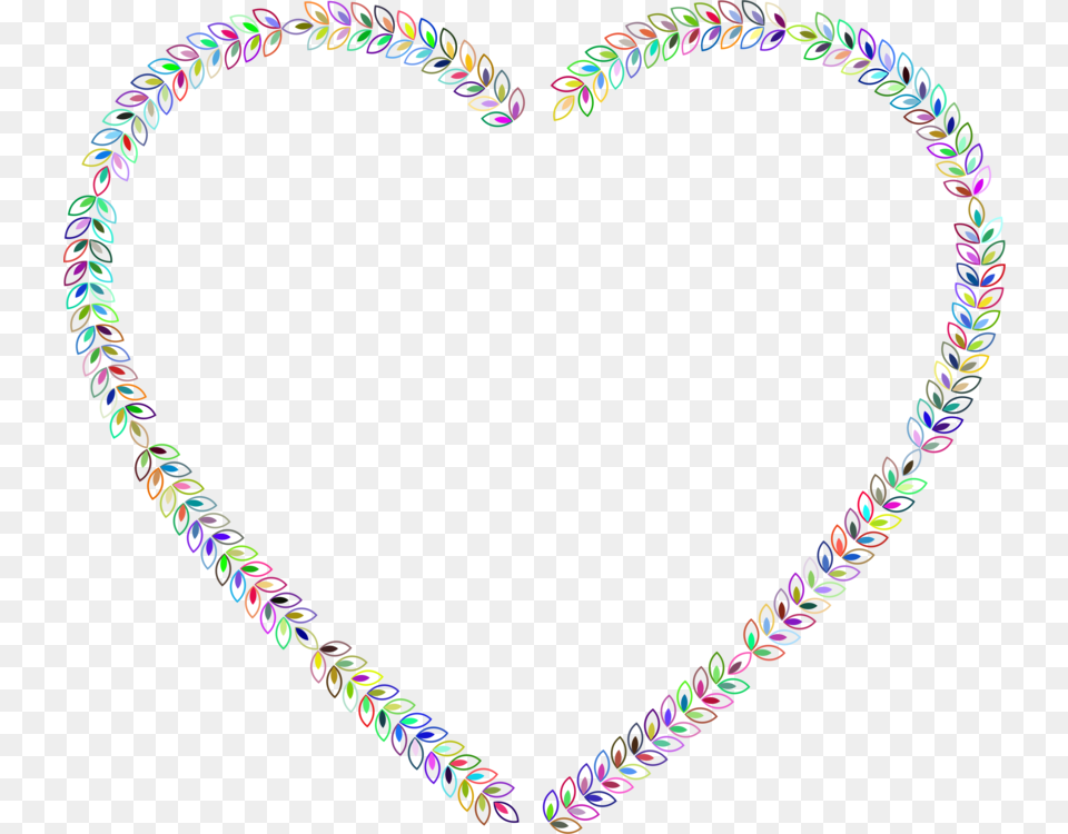 Pinkheartchain Fancy Outline Heart, Accessories, Jewelry, Necklace Free Png