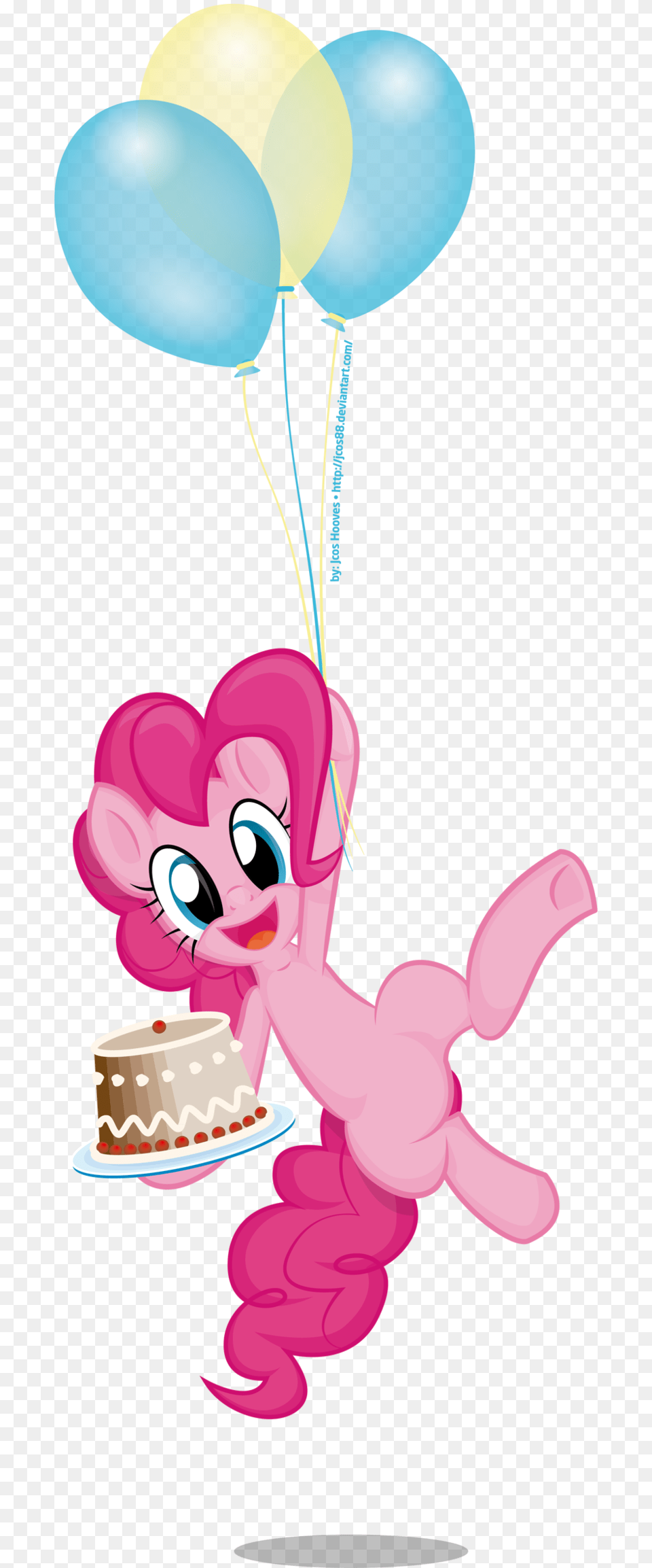 Pinkie Pie, Balloon, People, Person, Birthday Cake Free Png