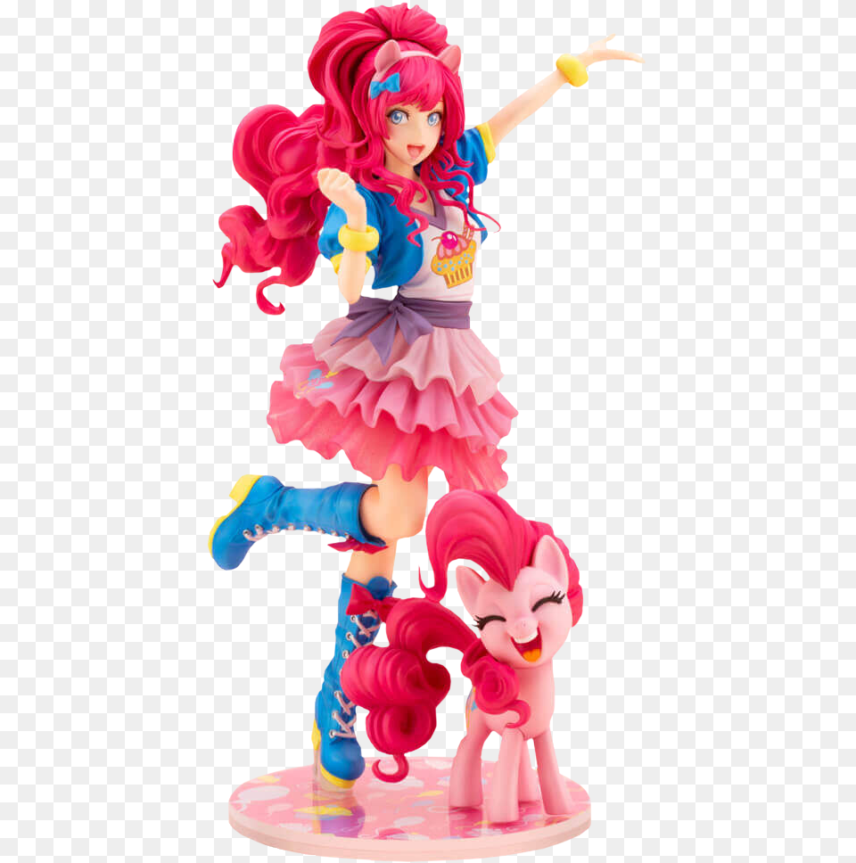 Pinkie Pie Bishoujo, Clothing, Costume, Figurine, Person Png Image