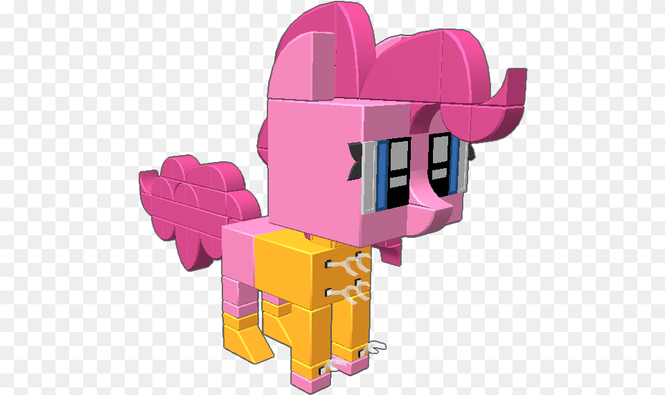 Pinkie Pie Brings Cheer And Playfulness To Brighten Illustration, Bulldozer, Machine, Toy Free Png