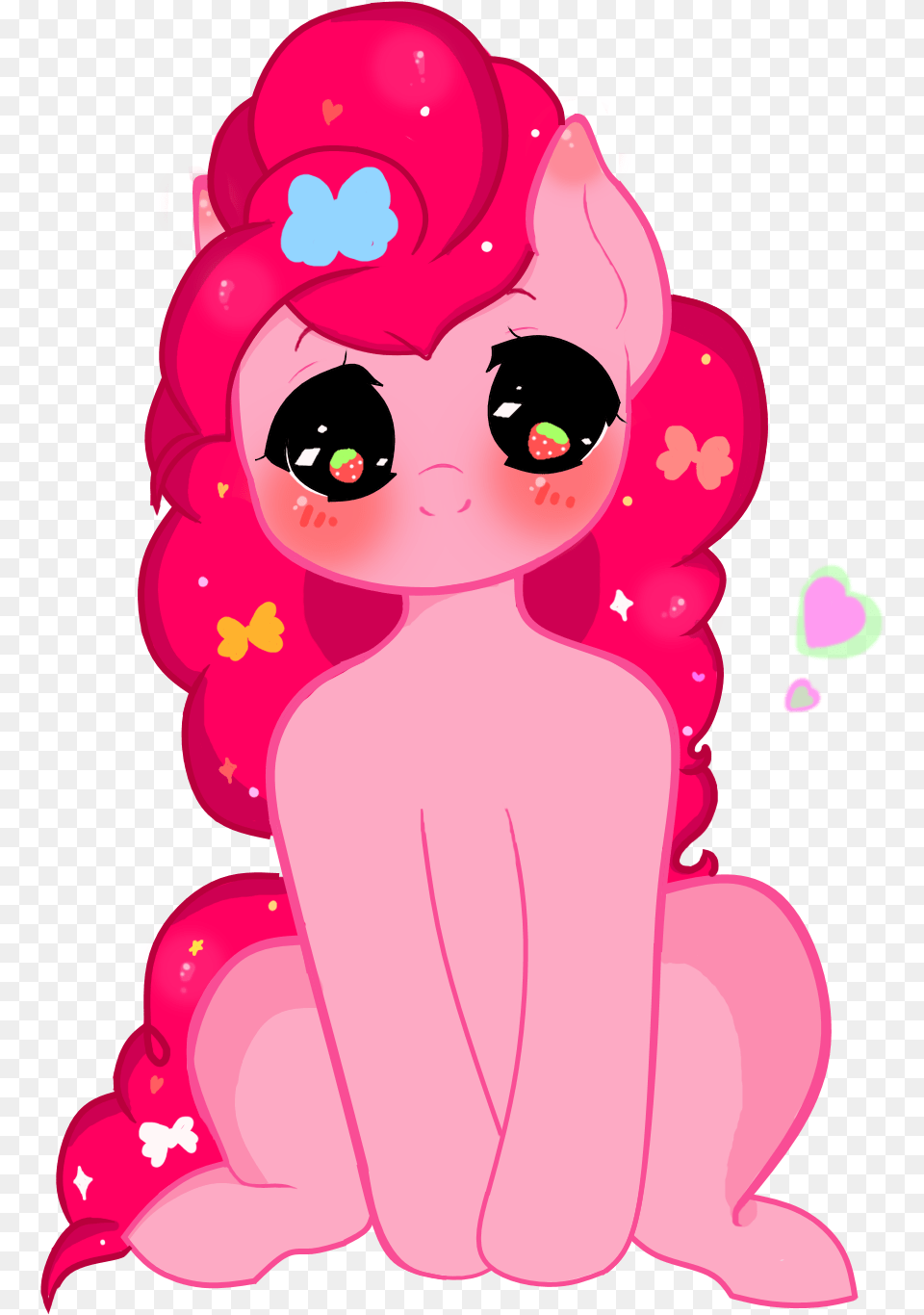 Pinkie Pie By 8bitoctopus Cartoon, Art, Baby, Graphics, Person Free Png