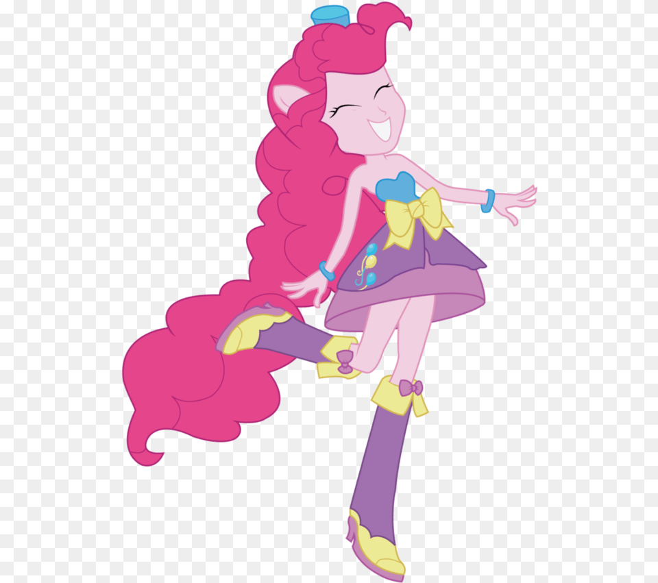 Pinkie Pie Equestria Girls Vector By Agentliri D6bbrcl De Pinkie Pie Equestria Girl, Cartoon, Purple, Baby, Person Png
