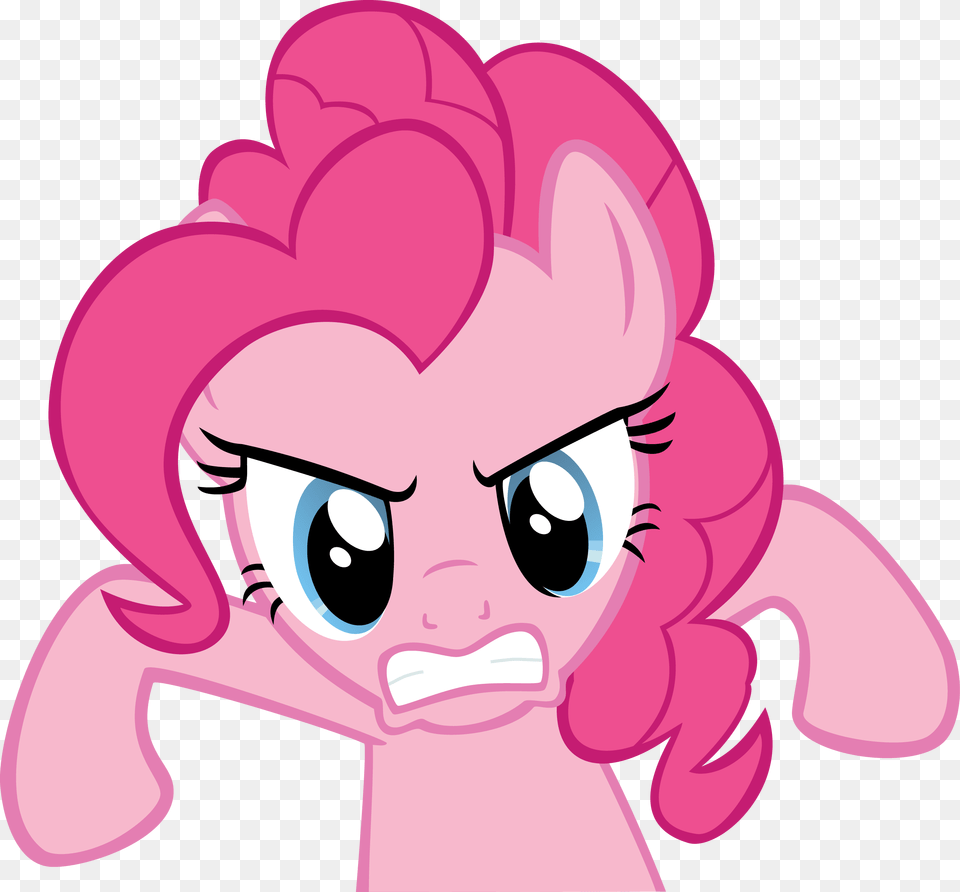 Pinkie Pie Littlebigplanet 3 Pony Hair Pink Face Red My Little Pony Pinkie Pie Mad, Baby, Person, Head, Cartoon Free Transparent Png