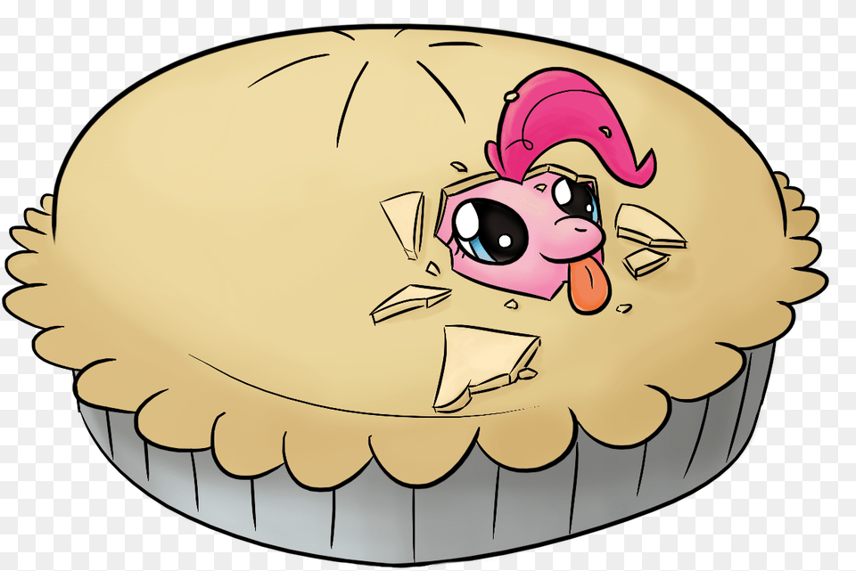 Pinkie Pie Rarity Twilight Sparkle Rainbow Dash Pony Cartoon, Dessert, Food, Cake, Cream Free Png Download