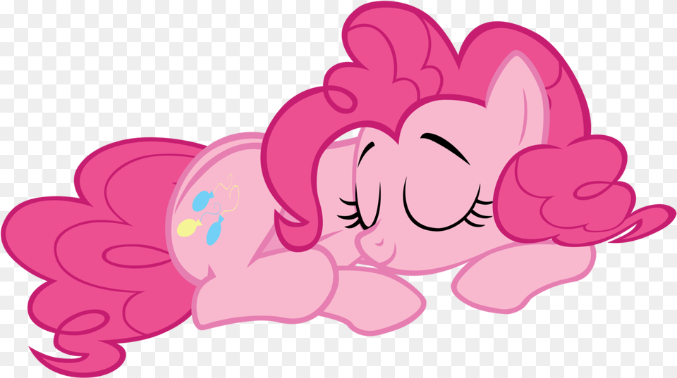 Pinkie Pie Sleeping My Little Pony Pinkie Sleeping, Flower, Petal, Plant, Purple Free Transparent Png