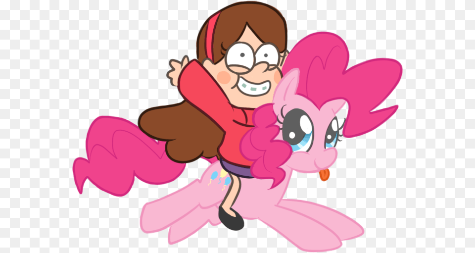 Pinkie Pie With Mabel Pines, Book, Comics, Publication, Baby Png Image