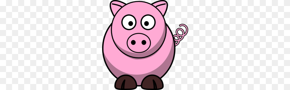Pinkie Pig Clip Art, Piggy Bank, Animal, Bear, Mammal Png Image
