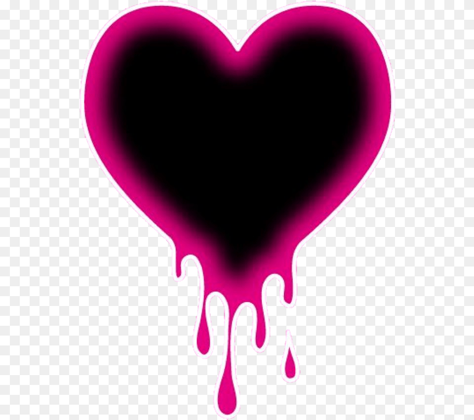 Pinklove Pinkheart Heart Pink Slime Slimeheart Heart, Purple Free Transparent Png