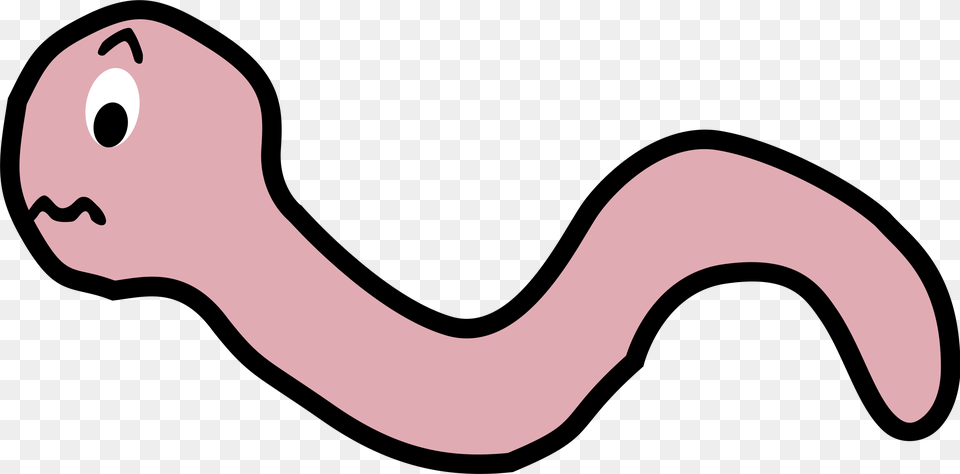 Pinkorganarea Cartoon Worm Transparent Background, Animal Free Png Download