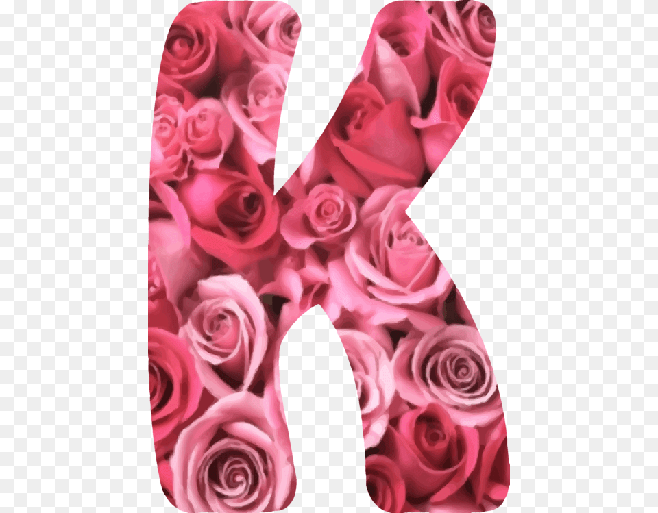 Pinkplantflower Alphabet R In Rose, Accessories, Plant, Petal, Tie Free Png