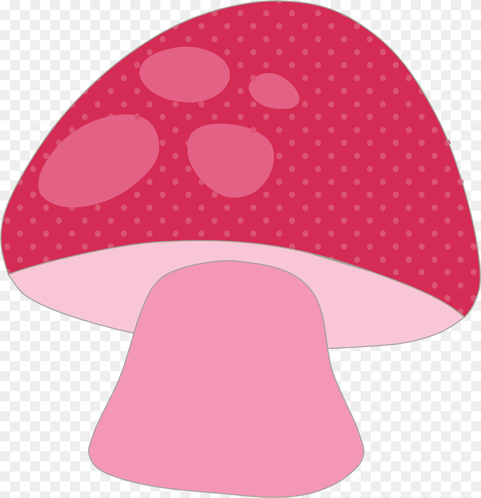 Pinkpolka Dotpetal Clipart Royalty Svg Clip Art, Clothing, Hat, Agaric, Fungus Png Image