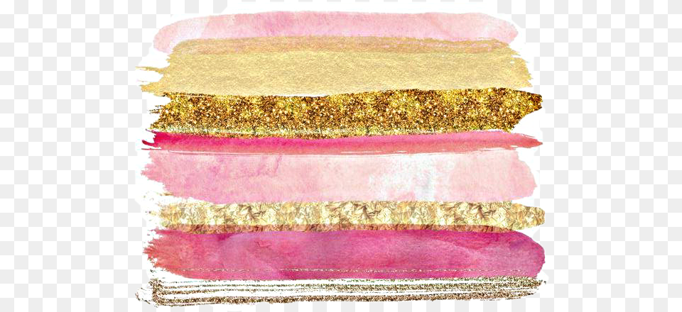 Pinks Gold Glitter Sticker By Kimmy Bird Tasset Decorative, Accessories, Jewelry, Ornament, Silk Png