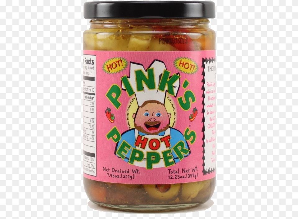 Pinks Peppers, Food, Relish, Pickle, Jar Free Png Download