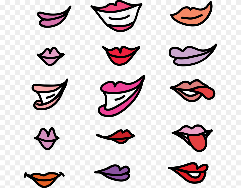Pinktextcheek Mouths Clip Art, Adult, Female, Person, Woman Free Png