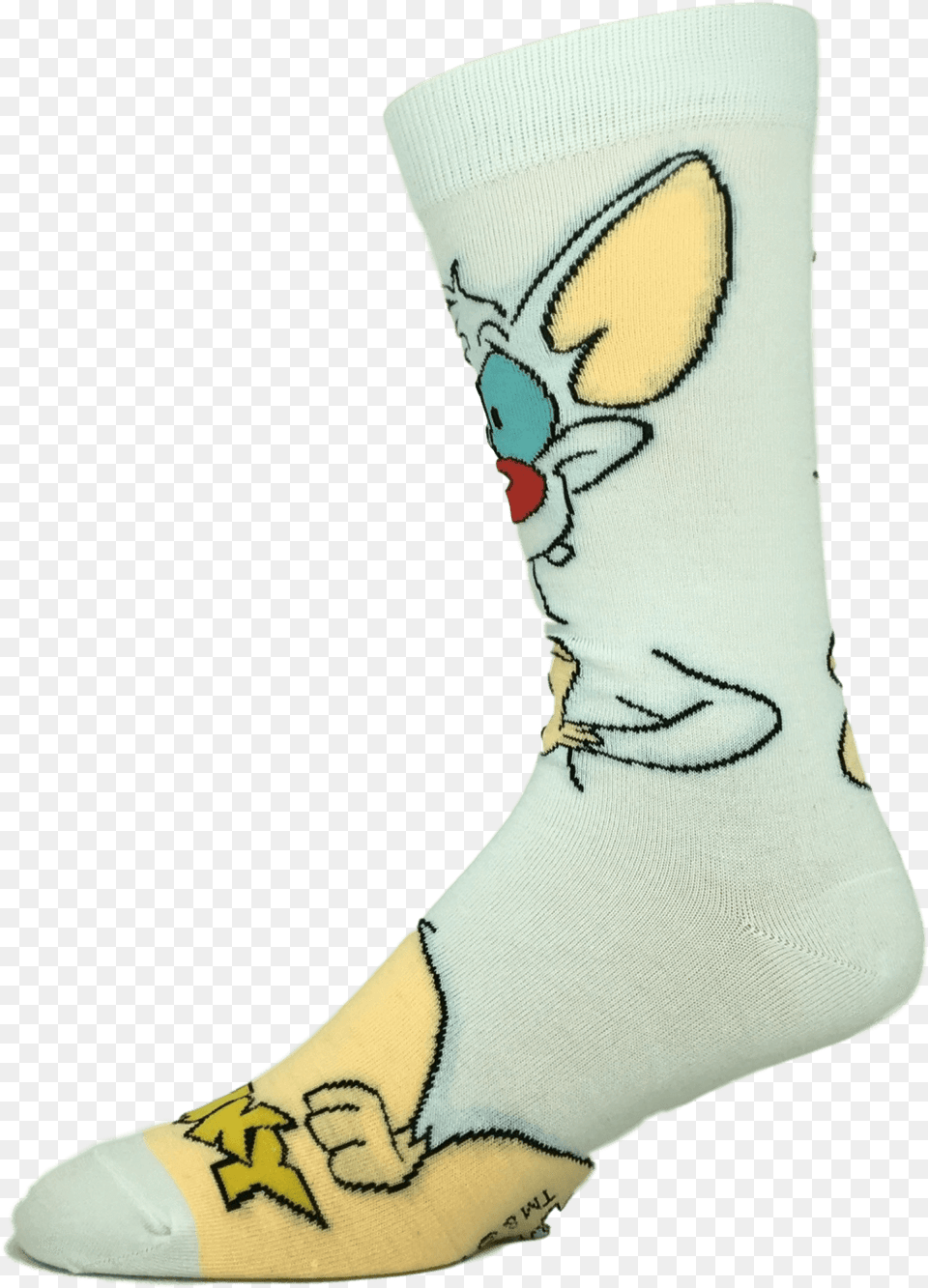 Pinky And The Brain Pinky 360 Socksclass Sock, Ankle, Body Part, Person, Clothing Png Image