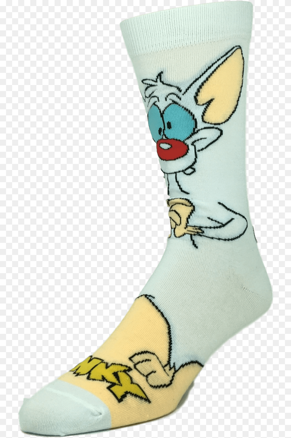 Pinky And The Brain Pinky 360 Socksclass Sock, Clothing, Hosiery, Ankle, Body Part Png