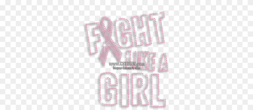 Pinky Fight Like A Girl Glitter Iron On Transfer Breast Cancer, Scoreboard, Advertisement, Poster, Text Free Transparent Png