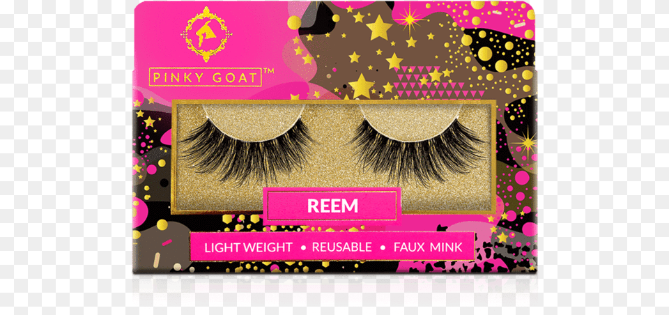 Pinky Goat Reem Lashes, Advertisement, Poster Free Png Download