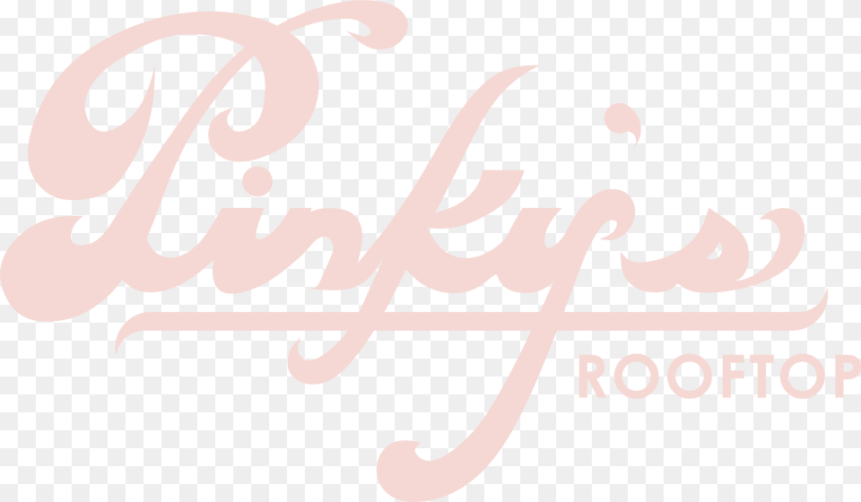 Pinky S Rooftop Calligraphy, Handwriting, Text Free Png