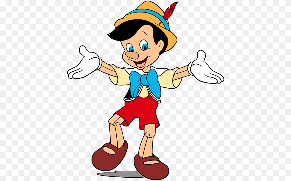 Pinocchio, Cartoon, Baby, Person, Face Free Png Download