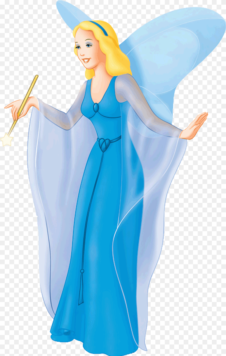 Pinocchio Blue Fairy, Adult, Person, Female, Woman Png Image