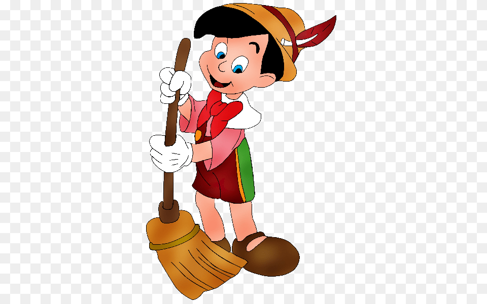 Pinocchio Clip Art, Cleaning, Person, Baby, Face Free Png Download