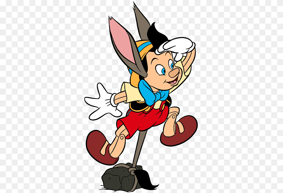 Pinocchio Clip Art Disney Clip Art Galore, Book, Comics, Publication, Cartoon Free Png