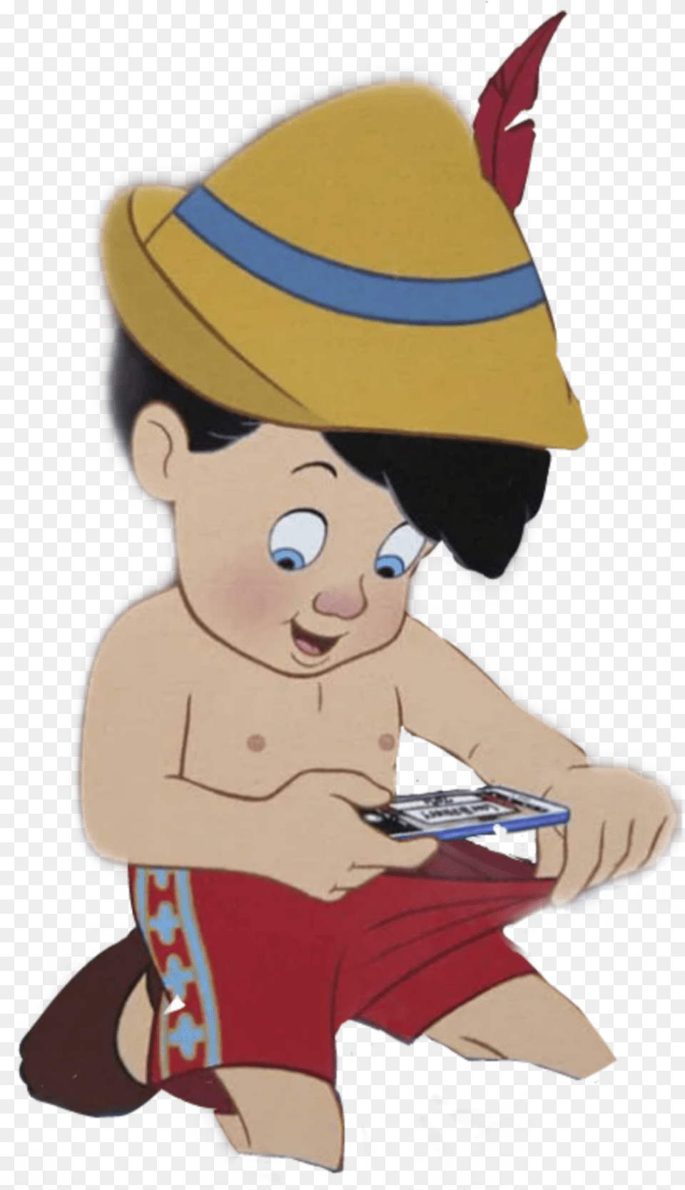 Pinocchio Disney Pixar Fairytale Book Cartoon Cartoon, Baby, Person, Face, Head Free Png